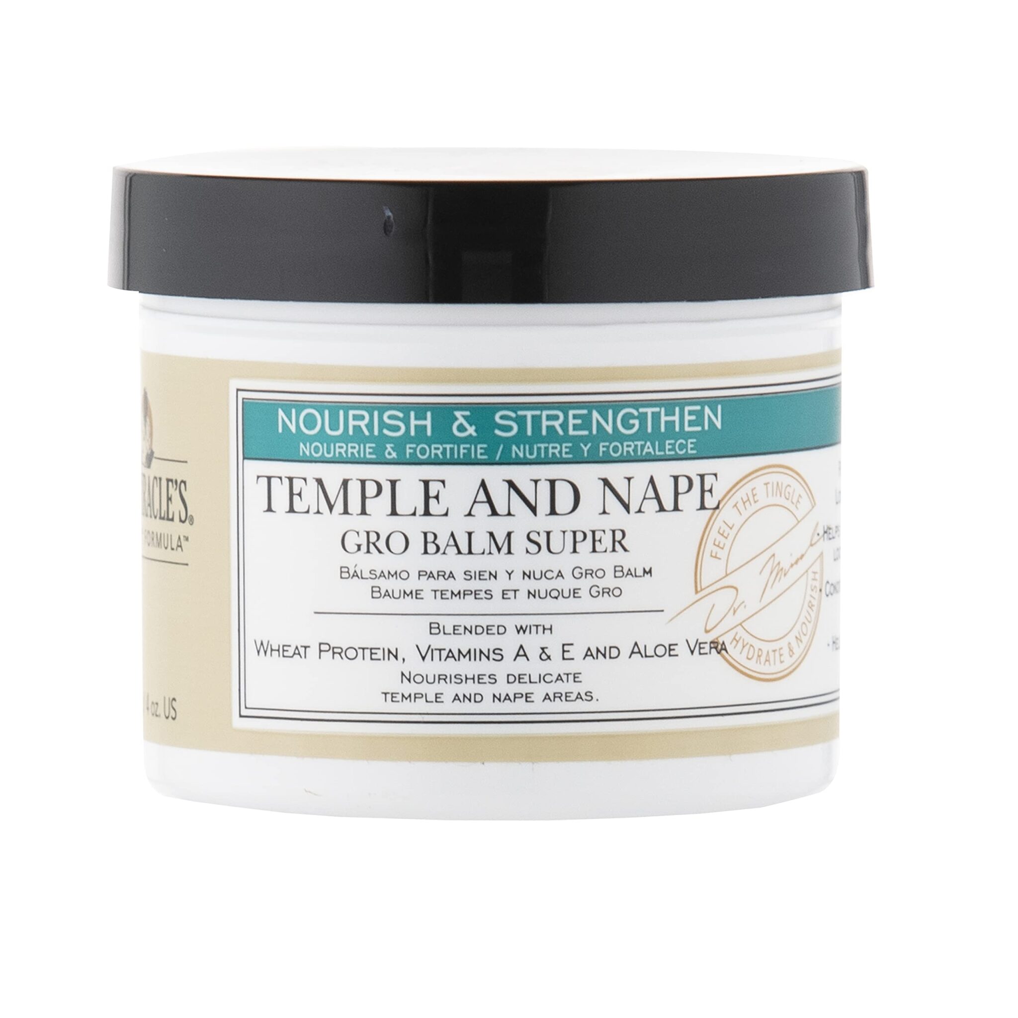 Dr. Miracles Temple and Nape Gro Balm 113 g/4 oz