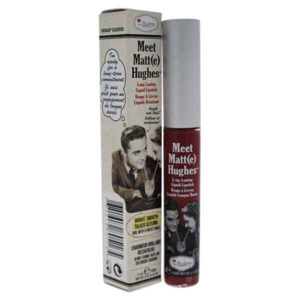 theBalm Meet Matt(e) Hughes Liquid Lipstick, Charming 6.5 ml