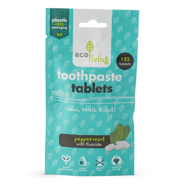 Toothpaste Tablets 125 Tablet Pouch