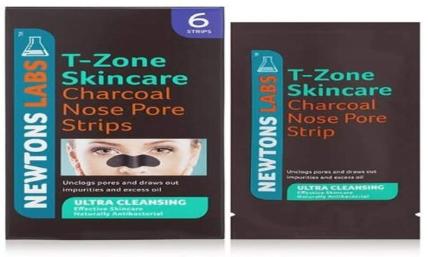 T-Zone Charcoal and Tea Tree Ultra Cleansing Nose Pore Strips - Pack of 6