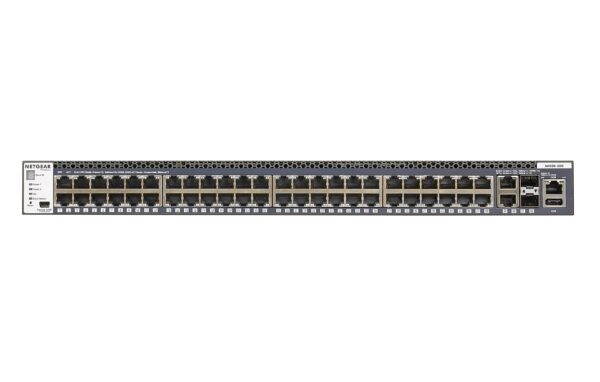 NETGEAR M4300-52G 48x1G 2x10GBASE-T 2xSFP+ Stackable Switch For Intelligent Edge (GSM4352S-100NES)