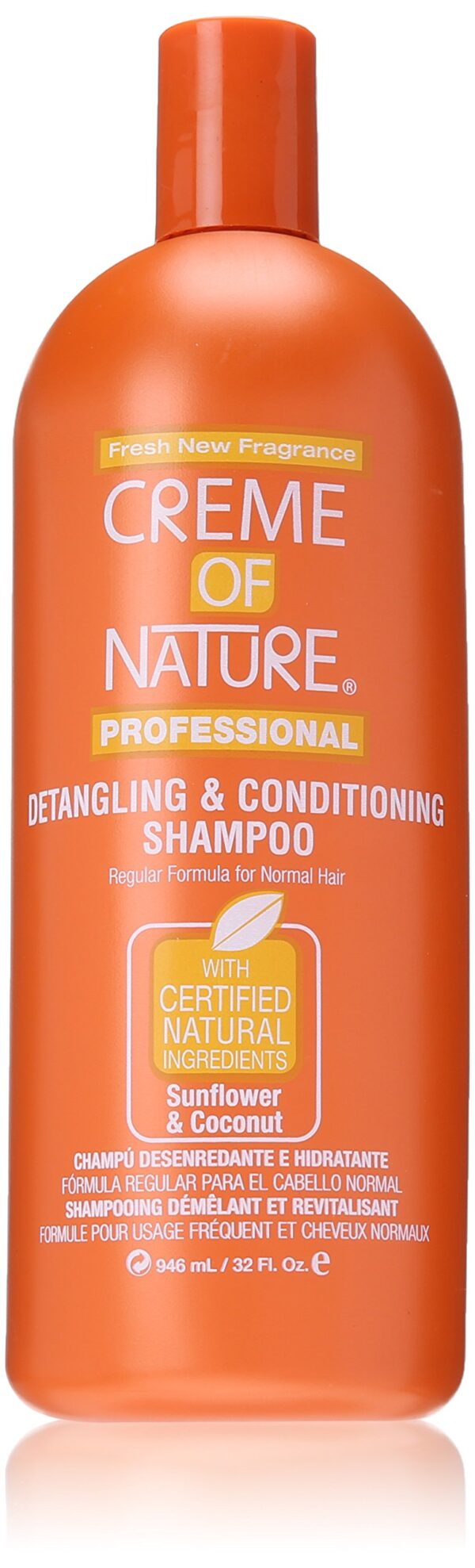 Creme of Nature Professional Detangling & Conditioning Shampoo 946 ml, White