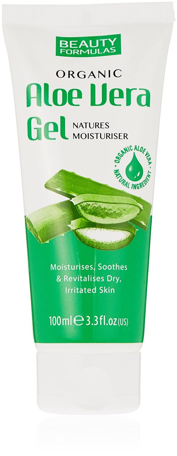 Beauty Formulas, Organic Gel, Aloe Vera, 100 ml