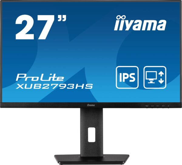 iiyama XUB2793HS-B6-27, IPS, 1920x1080/100Hz, 1H1DP