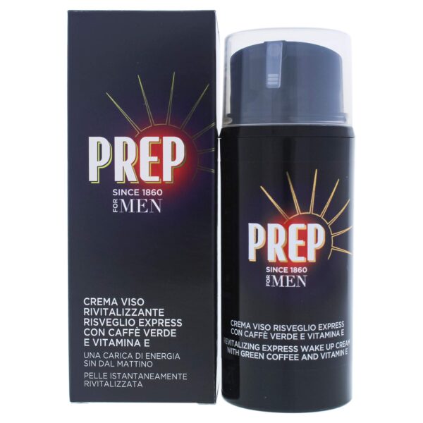 PREP Revitalizing Express Wake Up Cream For Men 2.5 Oz Cream, multi-coloured