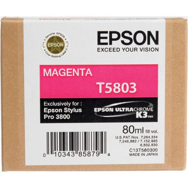 Epson Stylus Pro 3800 Inkjet Cartridge – Magenta