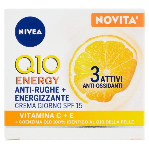 NIVEA Q10 antirughe giorno energ.50 ml.82322 - Facial creams and masks