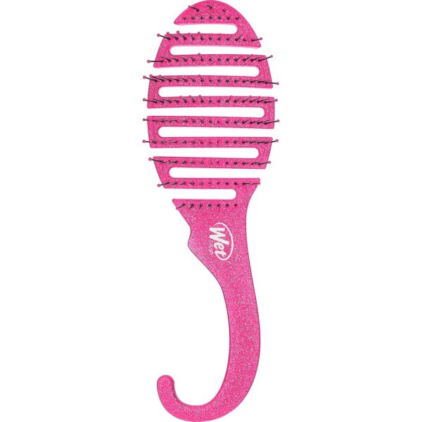 Wet Brush Shower Detangler Brush - Pink Glitter By For Unisex - 1 Pc Hair Brush