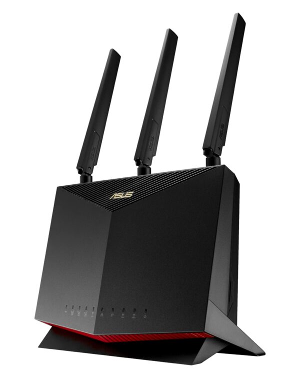 ASUS 4G-AC86U Cat. 12 600Mbps Dual-Band AC2600 LTE Modem Router, Support guest work with captive portal, Lifetime Free Aiprotection Pro internet Security, MU-MIMO