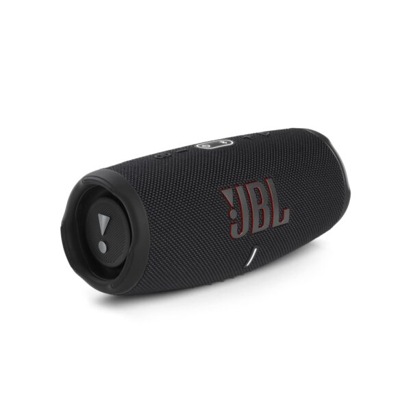 JBL Charge 5 Portable Bluetooth Speaker with Deep Bass, IP67 Waterproof and Dustproof, 20 Hours of Playtime, Built-In Powerbank, Black