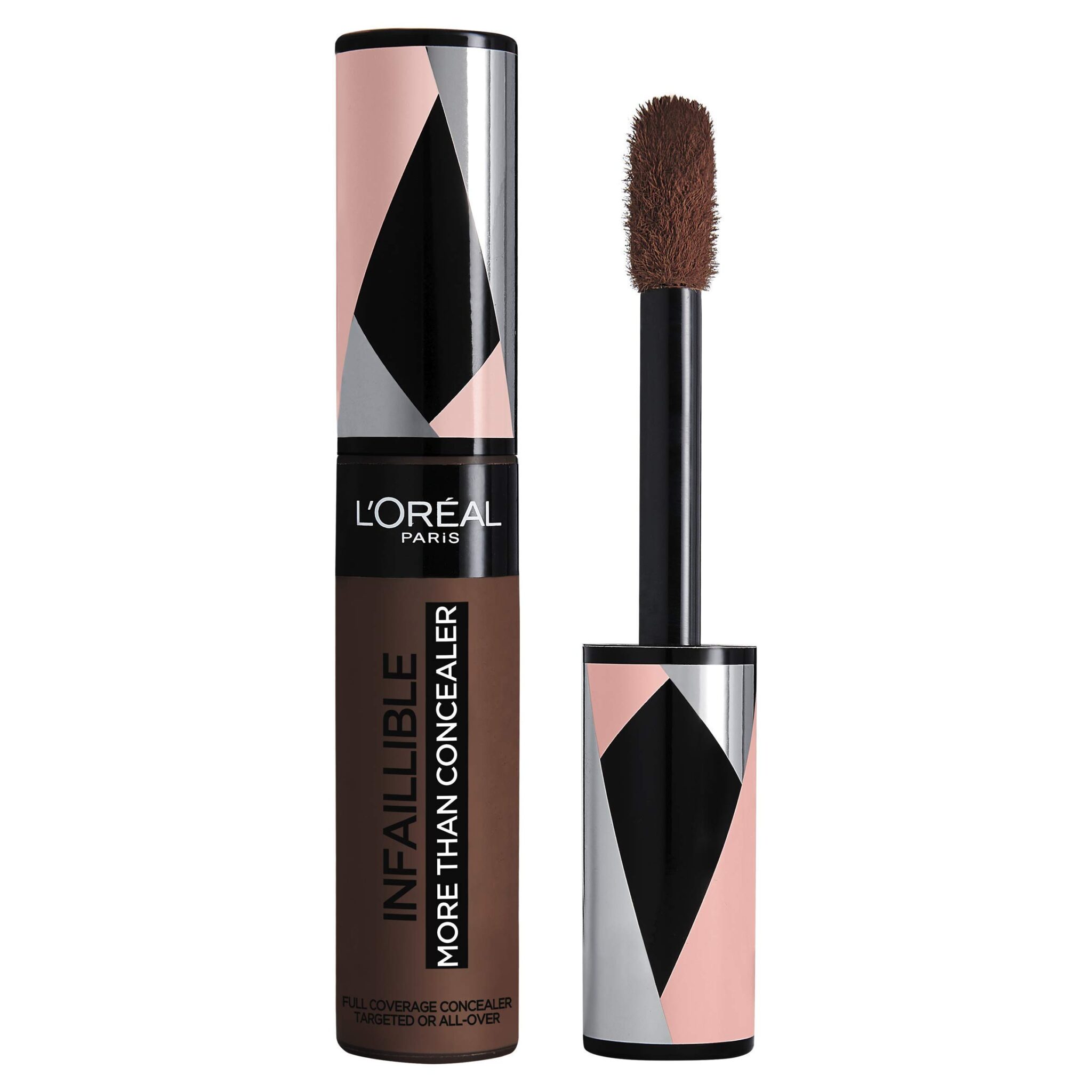 L'Oreal Paris Infallible Longwear 24HR More Than Concealer, Matte Finish, (344 Espresso)