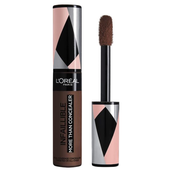 L'Oreal Paris Infallible Longwear 24HR More Than Concealer, Matte Finish, (344 Espresso)