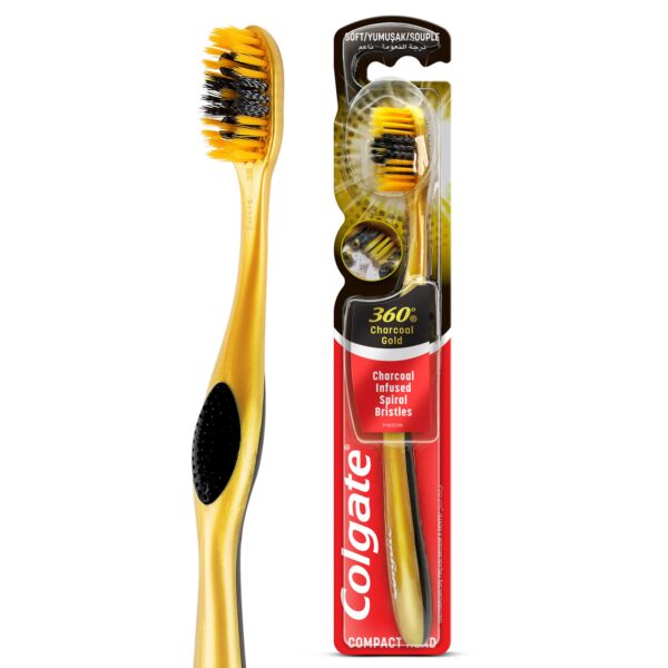 colgate 360 Charcoal Gold Toothbrush