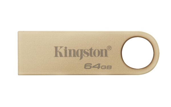 Kingston DataTraveler SE9 Gen 3- 64GB - 220MB/s read- Metal - USB 3.2 Gen 1 -Gold