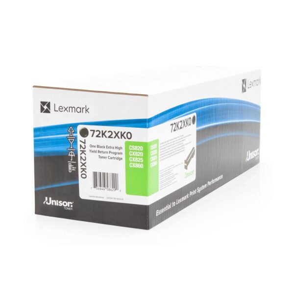 Lexmark 72K2XK0 Original Toner Pack of 1