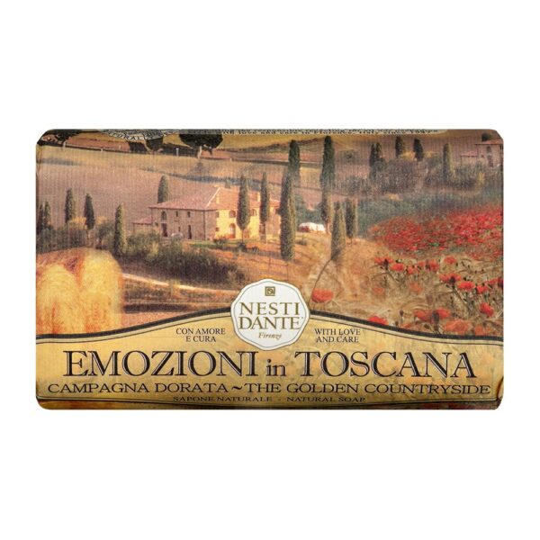 NESTI DANTE Emozioni di Toscana, Golden Countryside Soap 250 g