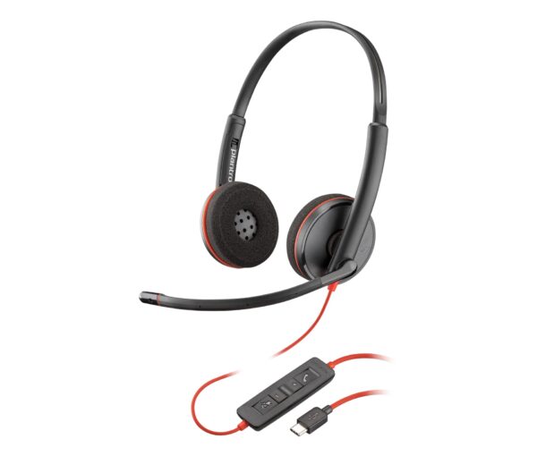 HPP Poly Blackwire 3220 Stereo USB-C Headset