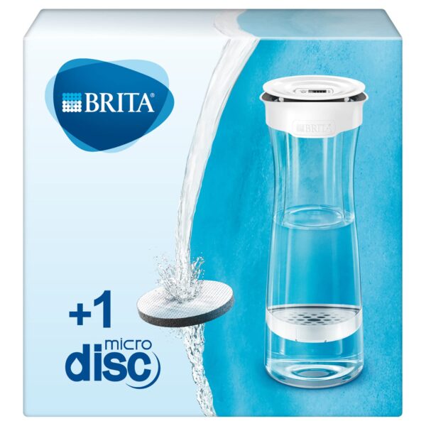 BRITA fill and serve Water Filter Carafe, White