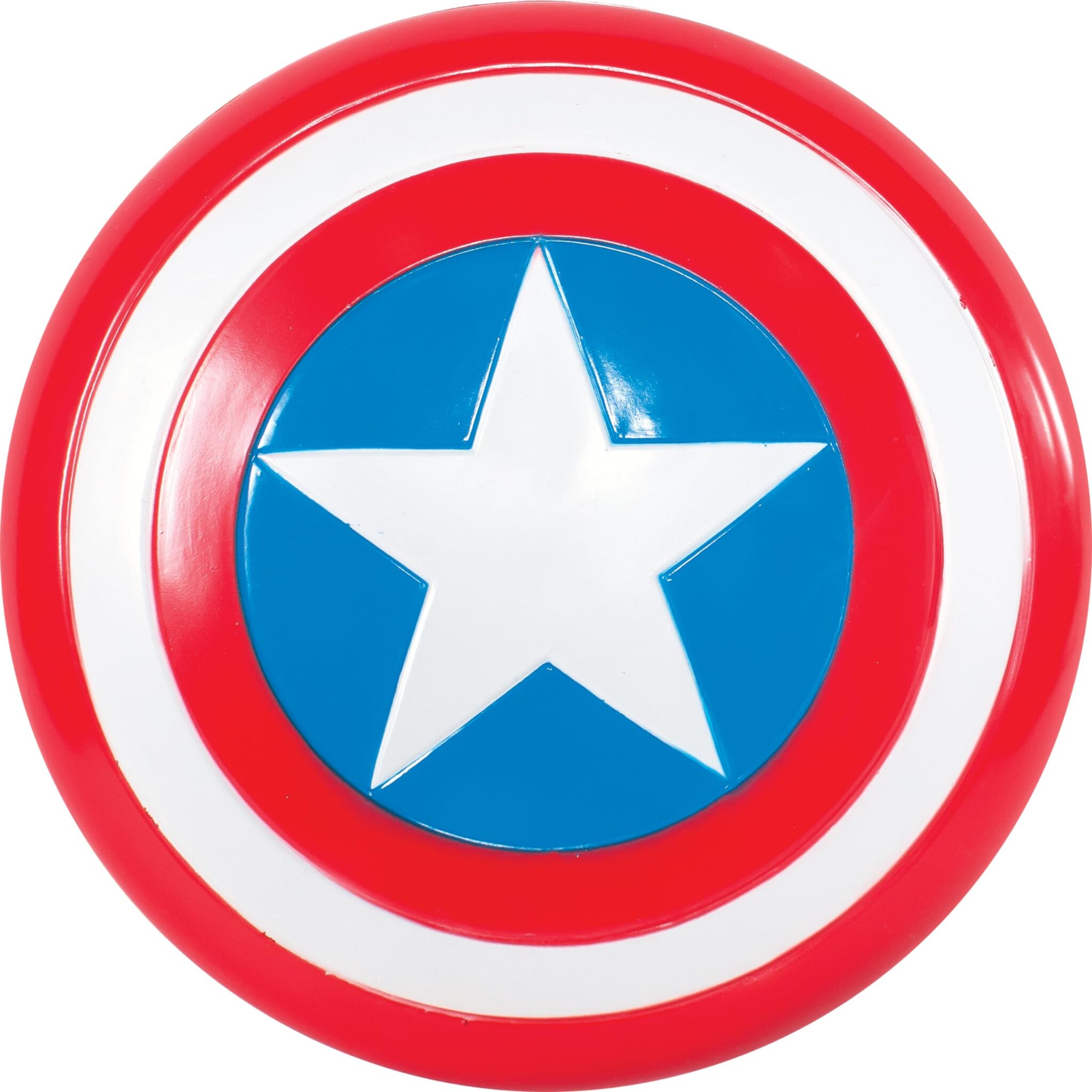 Rubie's Official Child's Marvel Avengers Assemble 12 Captain America Shield - One Size, Red / Blue