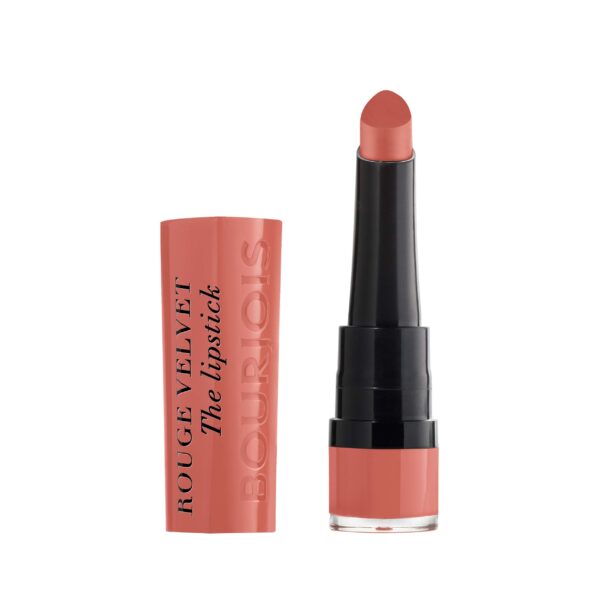 Bourjois Rouge Velvet The Lipstick Bullet Lipstick 15 Peach Tatin Nudes, 2.4g, 29166438015