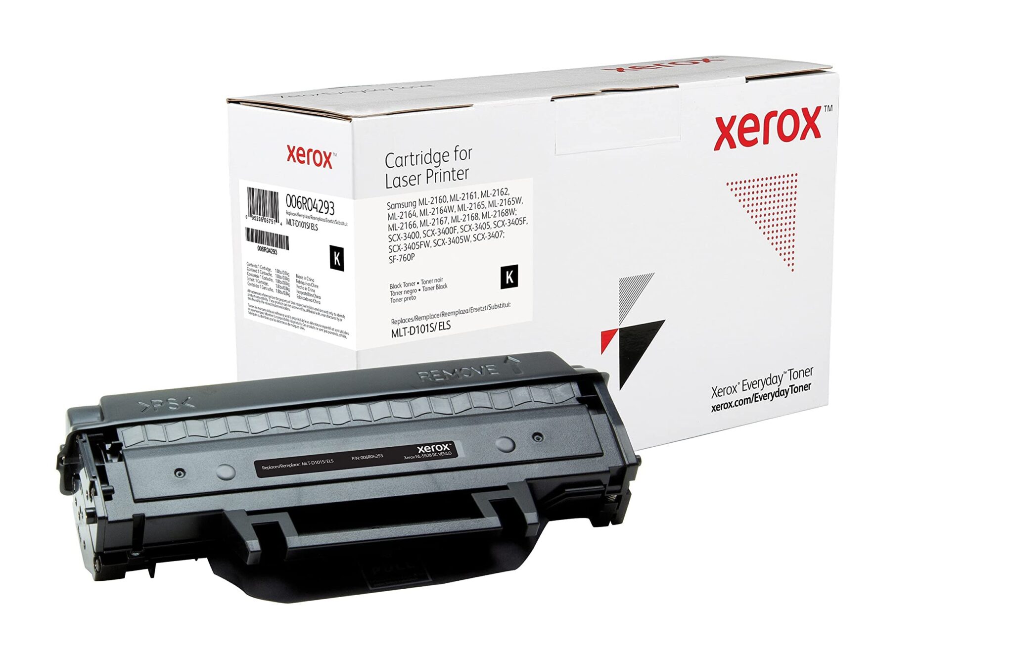 Everyday by Xerox Mono Toner compatible with Samsung MLT-D101S, Standard capacity