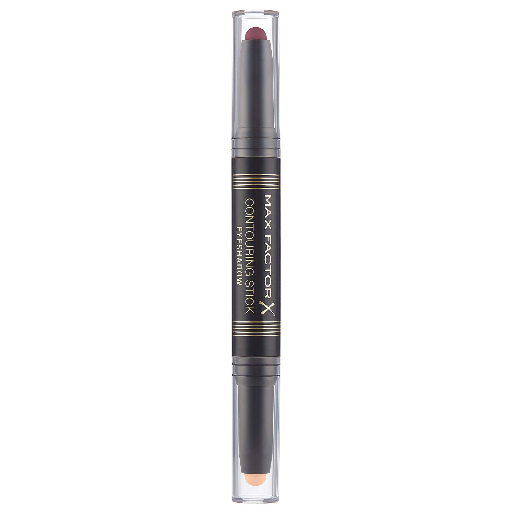 Max Factor - Contouring Stick Eyeshadow - Double Eye Shadow Stick - Burgundy - Pink Sand