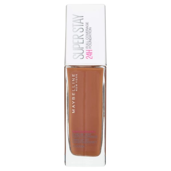 Maybelline New York Foundation, Superstay 24 Hour Longlasting Foundation, Lightweight Feel, Water and Transfer Resistant, Shade: 70, Cocoa, 30 ml (Pack of 1)