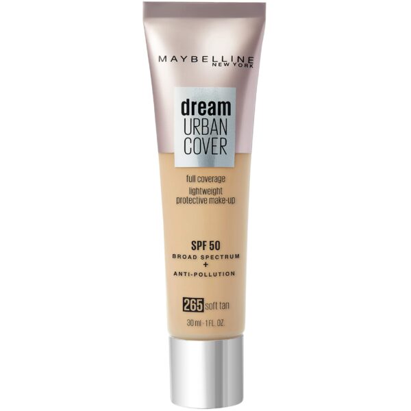 Maybelline Dream Urban Cover All-In-One Protective Makeup SPF 50 265 Soft Tan