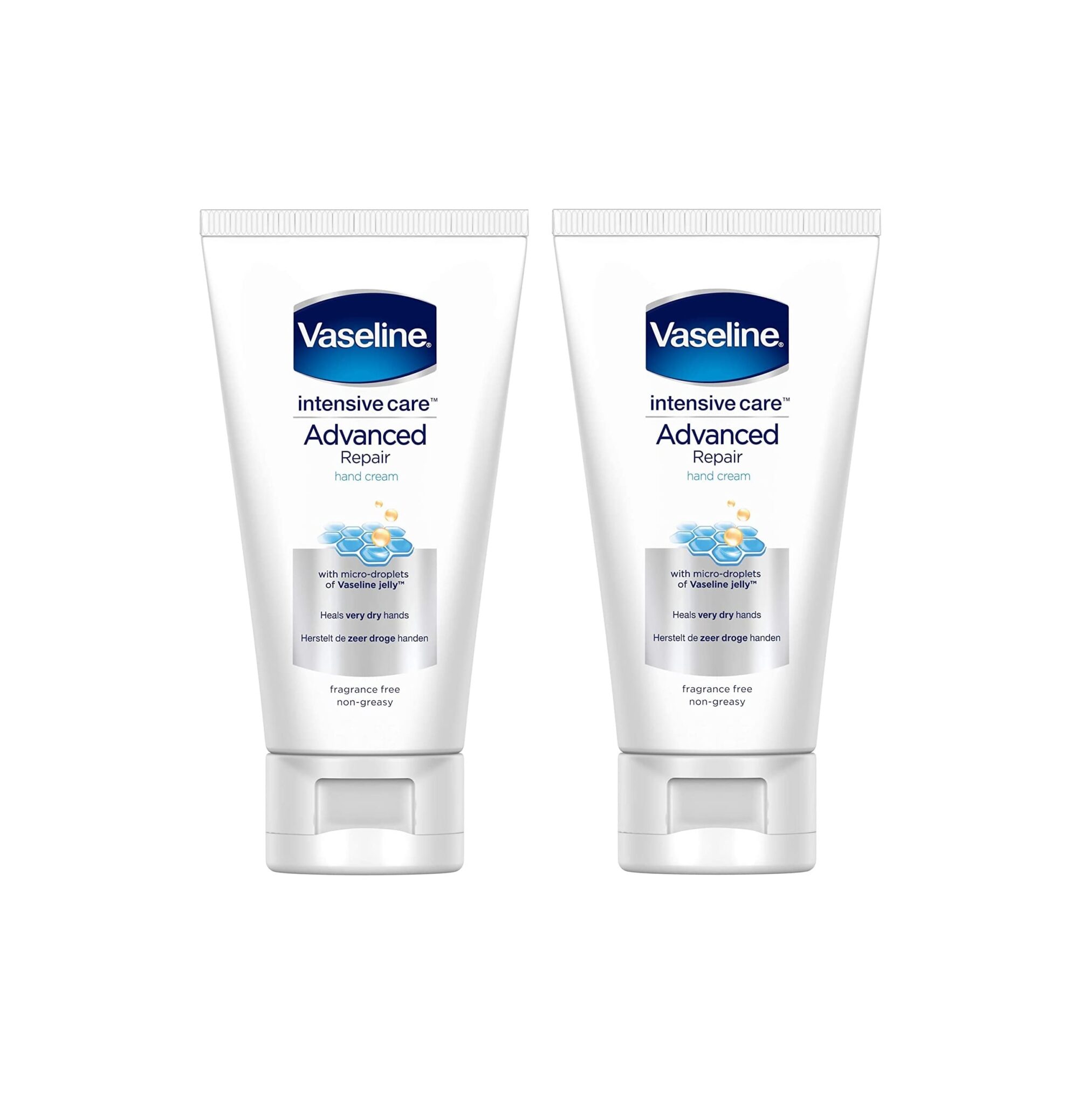 Pack of 2, Vaseline Intensive Care Advanced Repair Hand Cream 75ml