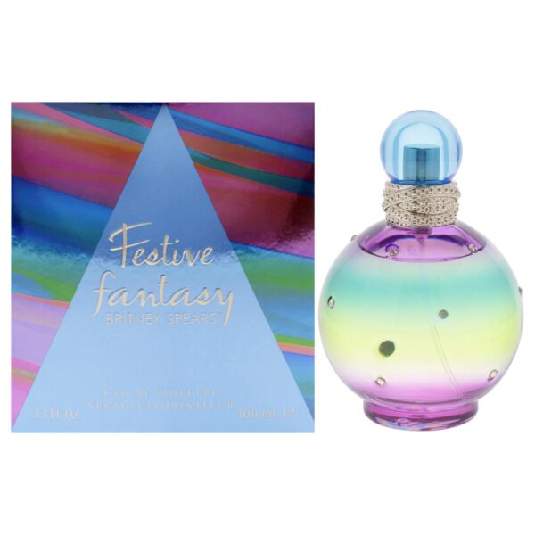 Britney Spears Festive Fantasy Eau De Toilette Spray, 100ml