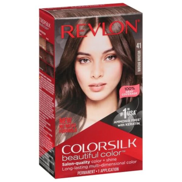 Revlon Colorsilk Haircolor #41 Medium Brown 4N