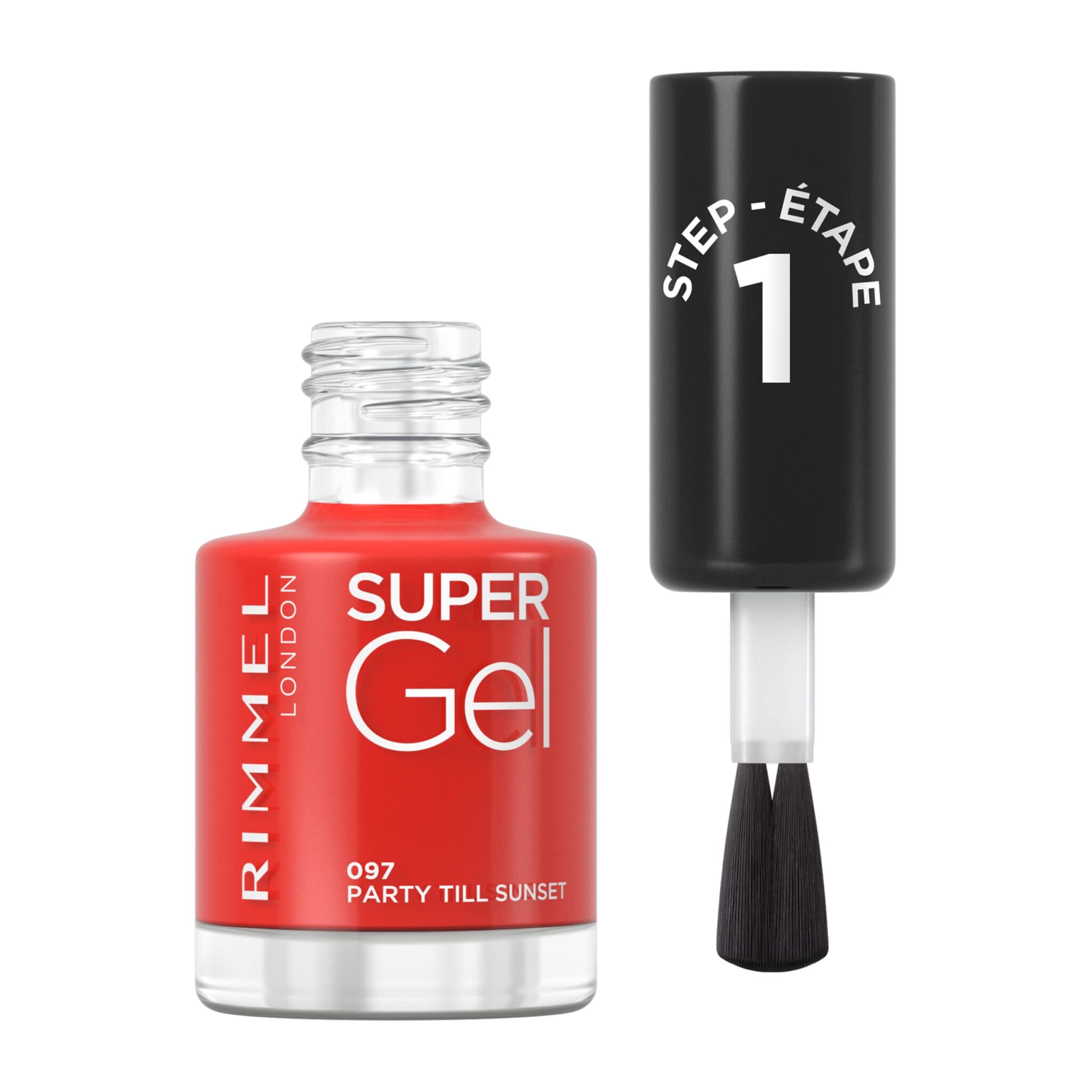 Rimmel London Super Gel Nail Polish, 97 Party Till Sunset, 12ml