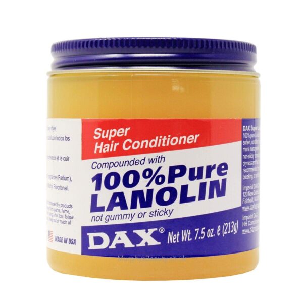 Dax 100% Pure Lanolin Conditioner 220 ml Jar