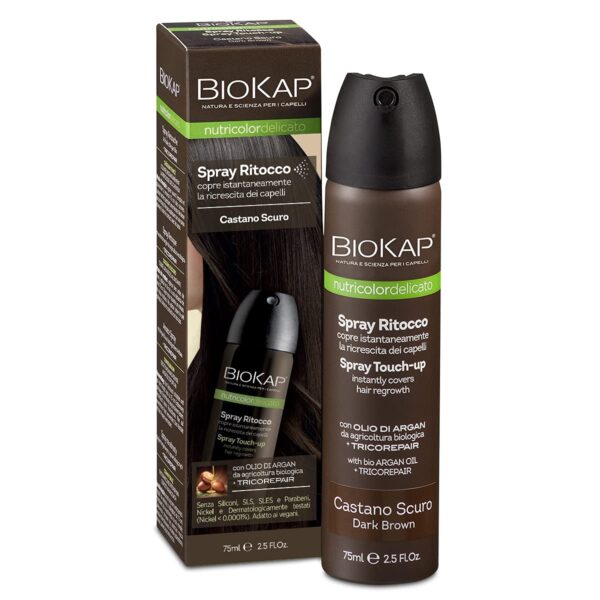 Bios Line BioKap Nutricolor Spray Touch-Up 75ml Dark Brown