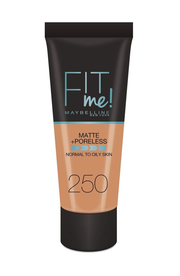 Fond de Teint Fit Me Matte & Poreless 250 Beige Ensoleillé