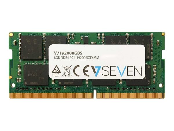 V7 V7192008GBS V7 8GB DDR4 PC4_19200 _ 2400MHZ SO DIMM Notebook Memory Module _ V7192008GBS