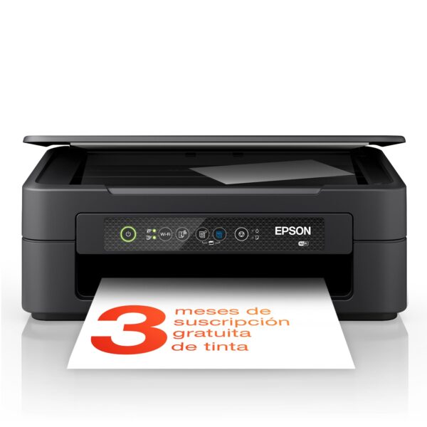 Epson Expression Home XP-2200 Printer, 3-in-1 Multifunction: Scanner/Copier, A4, Color Inkjet, Wi-Fi Direct, Separate Cartridges, Ultra-Compact