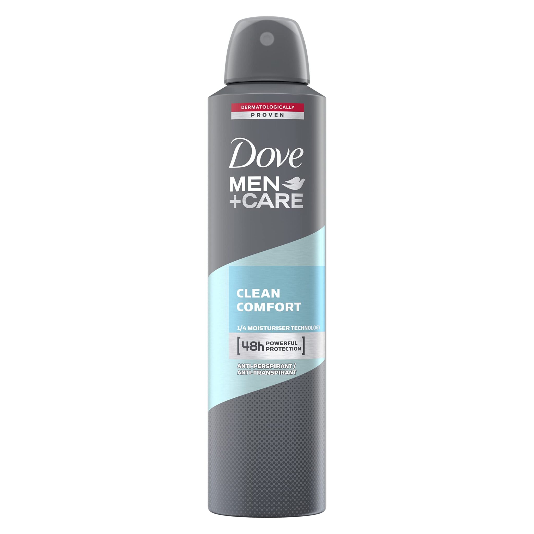 DOVE MEN + CARE Clean Comfort Antiperspirant Deodorant, 250ml