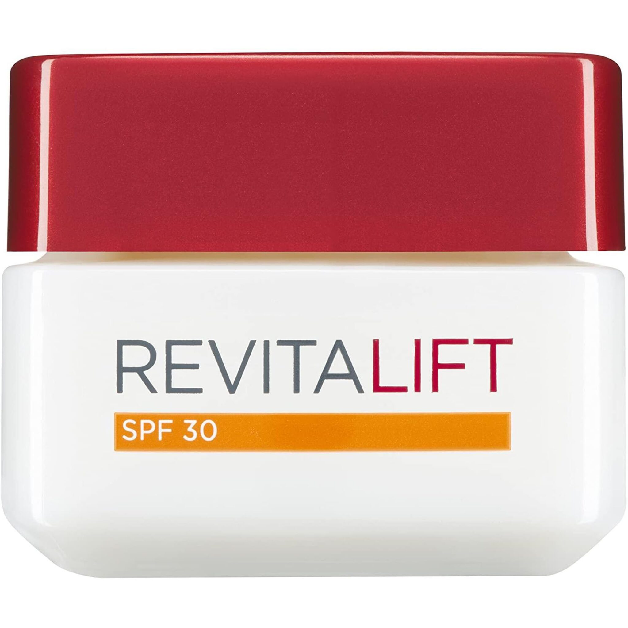 L’Oréal Paris Revitalift Hydrating SPF 30 Day Cream, Smooth Wrinkles, Firms and Moisturise Skin, Pro-Retinol and Elasti-Peptides, 50ml