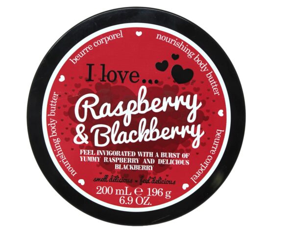 I Love... Raspberry & Blackberry Nourishing Body Butter 200ml