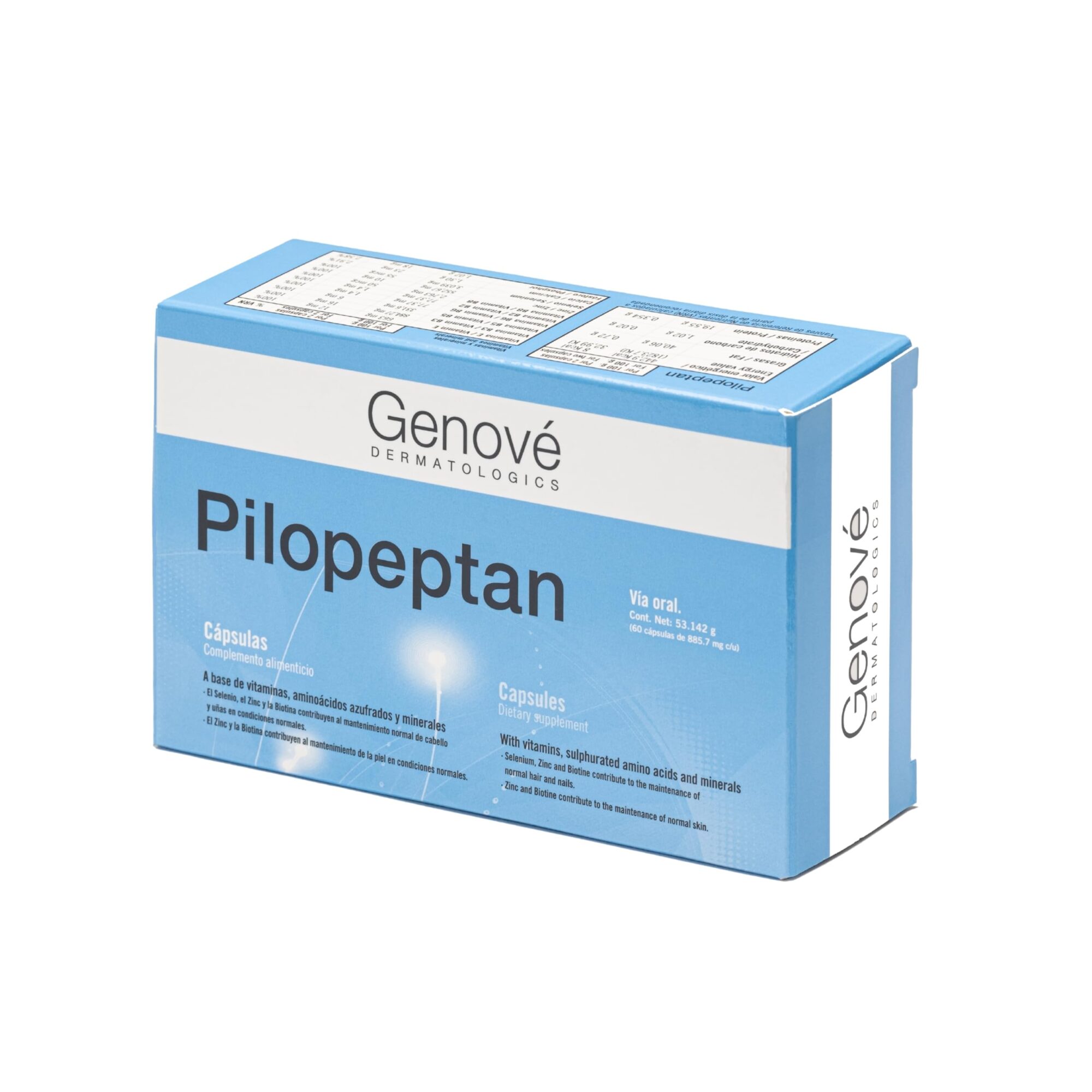 GENOVE Pilopeptan 60 Capsules