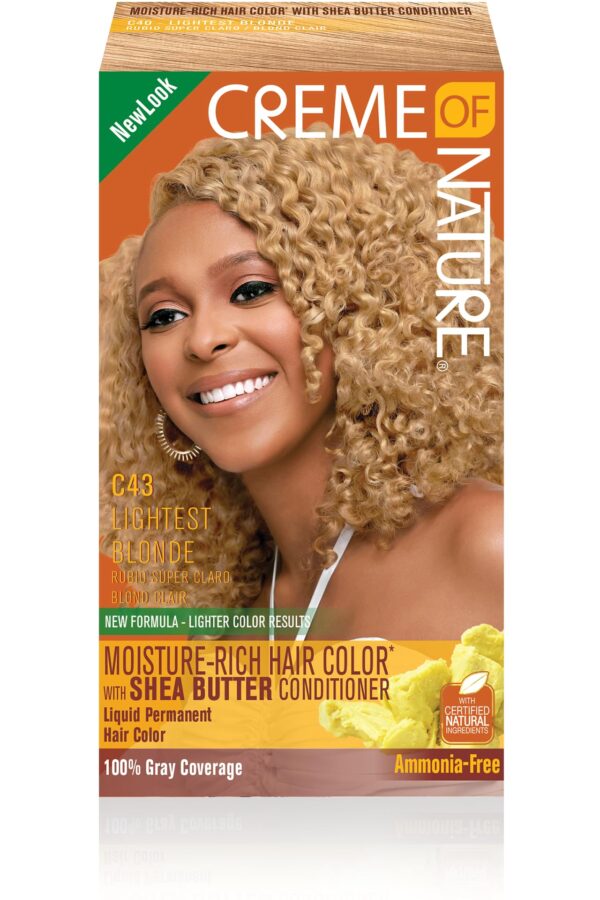 Creme of Nature | Moisture-Rich Hair Colour (Lightest Blonde C43)