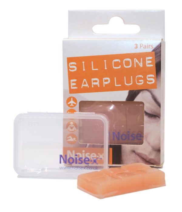 Noise-X Multipurpose Silicone Earplugs, NOI0025W