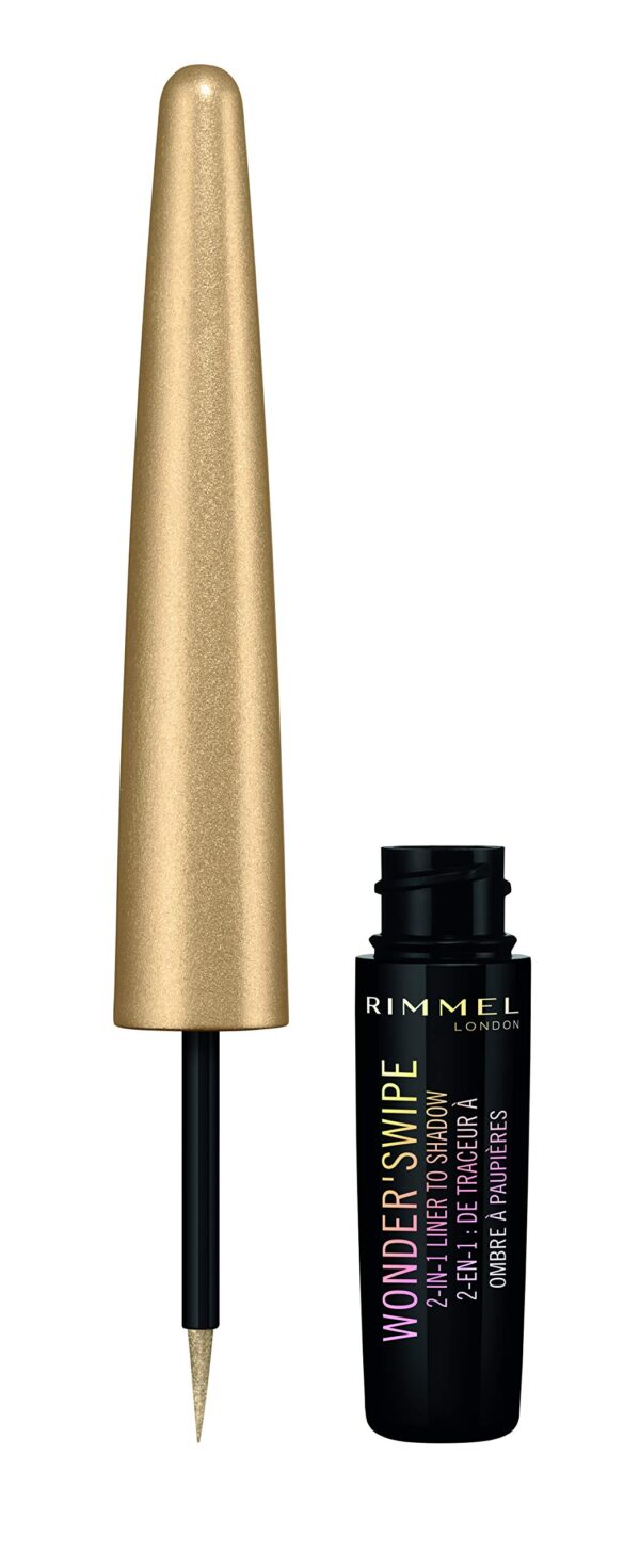 Rimmel Wonder Swipe 2-in-1 Glitter Eyeliner to Eyeshadow, Ballin', 1.7 ml