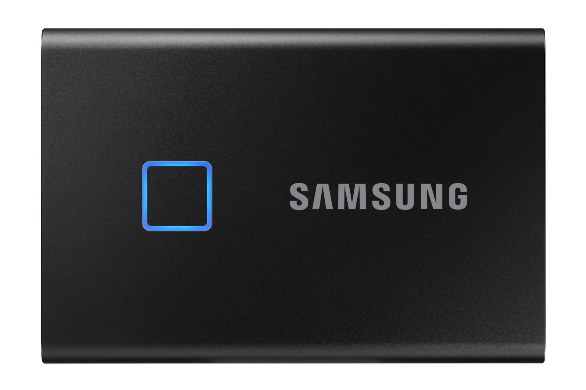 Samsung T7 Touch Portable SSD - 1 TB - USB 3.2 Gen.2 External SSD Metallic Black (MU-PC1T0K/WW)