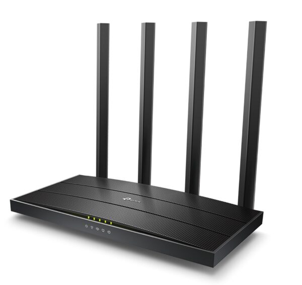 TP-Link Archer C6 Gigabit Wi-Fi Router Dual Band AC1200 Wireless, Black