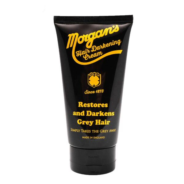 Morgans Hair Darkening Cream, Restores and Darkens Grey Hair, Simply Takes the Grey Away, Almond Scent, for All Hair Types, Quick and Easy to Use, 150 ml