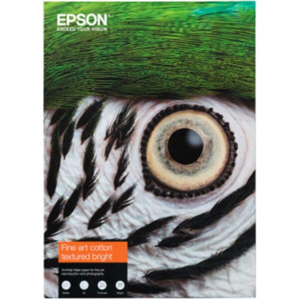 Epson Fine Art Cotton Textured Bright A4 25 Sheets