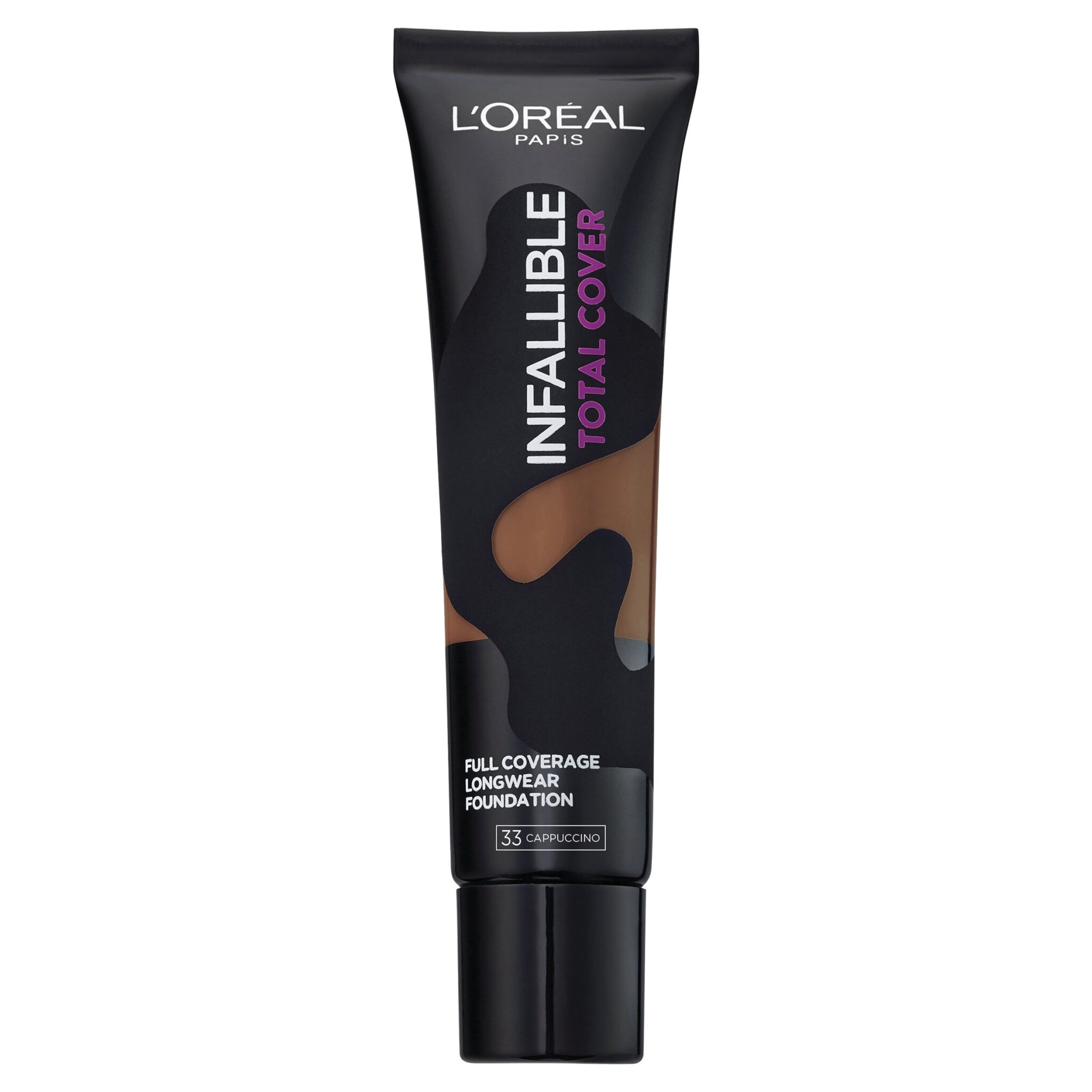 L'Oréal Infallible Total Cover Foundation, 33 Cappuccino, 35 g