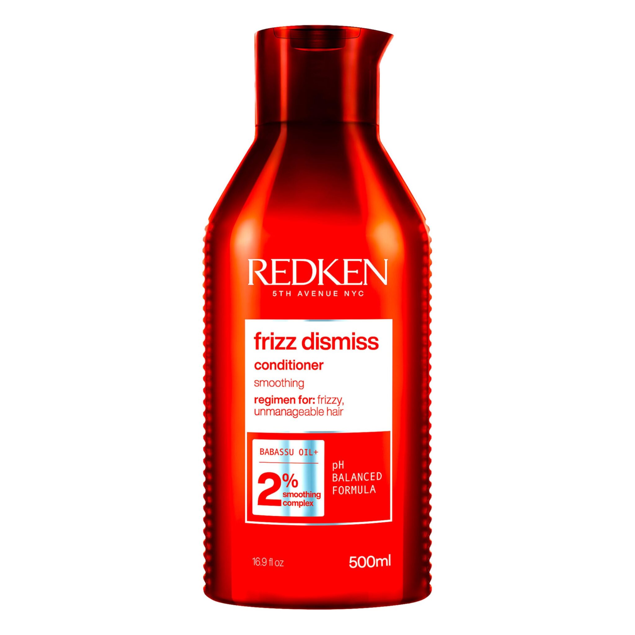 Redken Conditioner, Babassu Oil, Adds Shine and Smooths Frizzy Hair, Frizz Dismiss, 500 ml